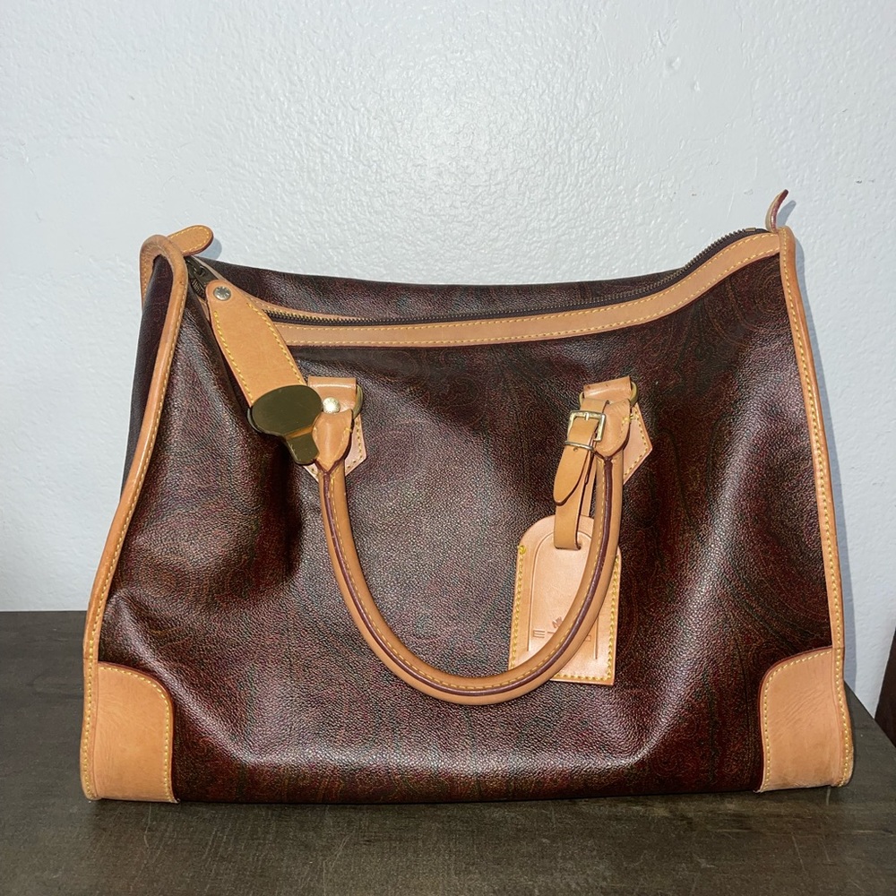 ETRO Paisley Boston Bag